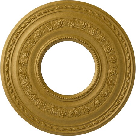 Ekena Millwork Anthony Ceiling Medallion (Canopies up to 11 5/8"), 29 3/8"OD x 11 5/8"ID x 1 1/8"P, Pharaohs Gold CM29ATPGS